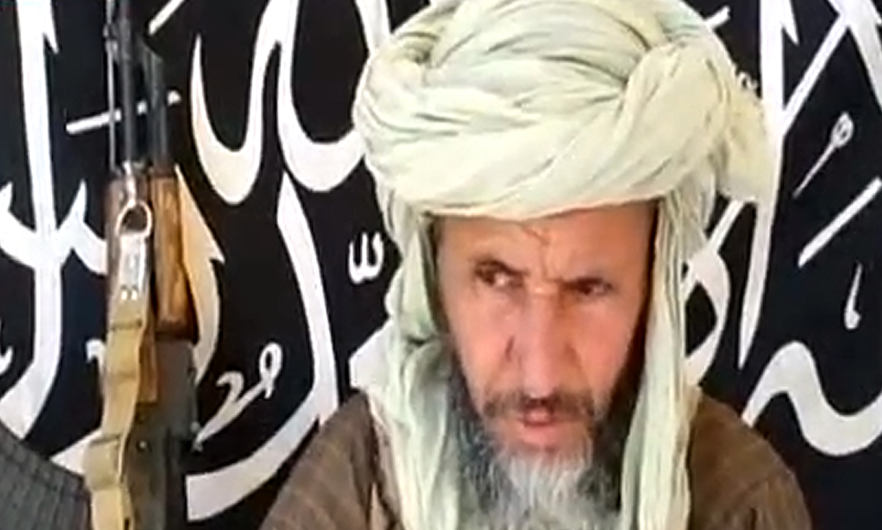 This image released on December 25, 2012 by Sahara Media, shows one of the leaders of Al-Qaeda in the Islamic Maghreb (AQIM), Abdelhamid Abu Zeid in an undisclosed place. Al-Qaeda's branch in northern Africa on March 4, 2013 confirmed that one of its senior leaders, Abdelhamid Abu Zeid, had been killed in northern Mali, a report said. Zeid was killed as a result of a French bombing raid in the Ifoghas mountains, a member of Al-Qaeda in the Islamic Maghreb (AQMI) who normally writes for jihadist websites told the private Mauritanian news agency Sahara Medias. === RESTRICTED TO EDITORIAL USE - MANDATORY CREDIT "AFP PHOTO / SAHARA MEDIA " - NO MARKETING NO ADVERTISING CAMPAIGNS - DISTRIBUTED AS A SERVICE TO CLIENTS - NO ARCHIVES ===